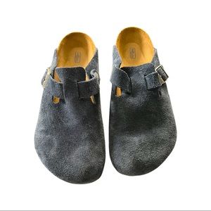 Birkenstock navy blue clogs 39